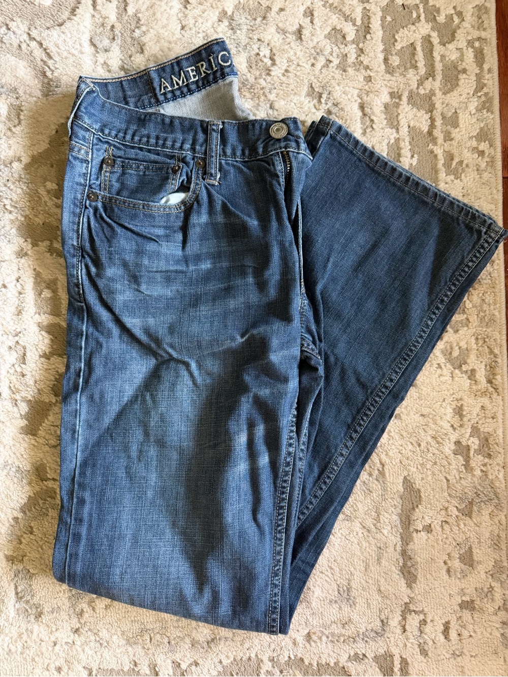 American Blue Wash Men’s Jeans